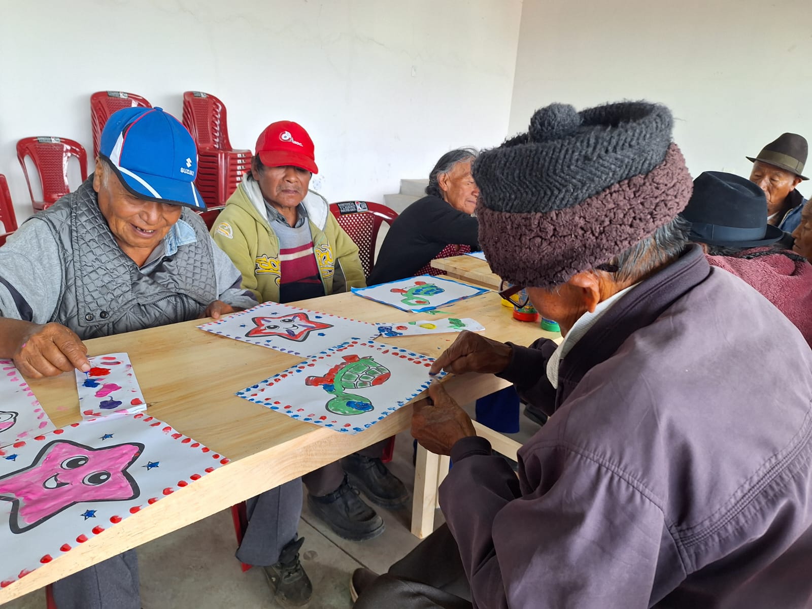 INICIO DE ACTIVIDADES EN EL CASERÍO TANGAICHE